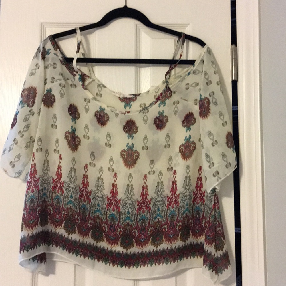 Off the shoulder blouse